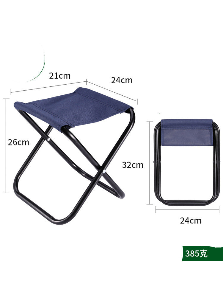Portable Outdoor Folding Small Stool Bench Light Fishing Chair Train Travel Subway Line Up Without Seat Mazar