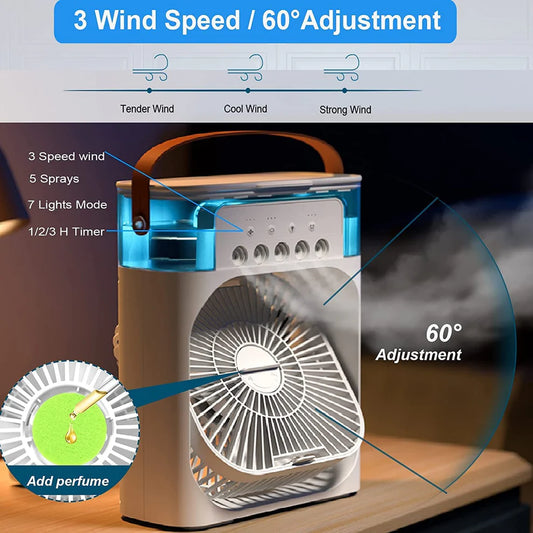 Air Cooling Mist Fan – Your Ultimate Cooling Companion!